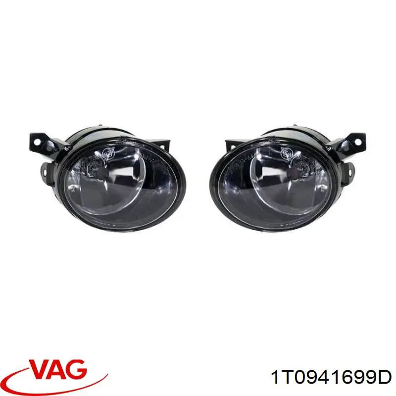 Фара протитуманна, ліва 1T0941699D VAG
