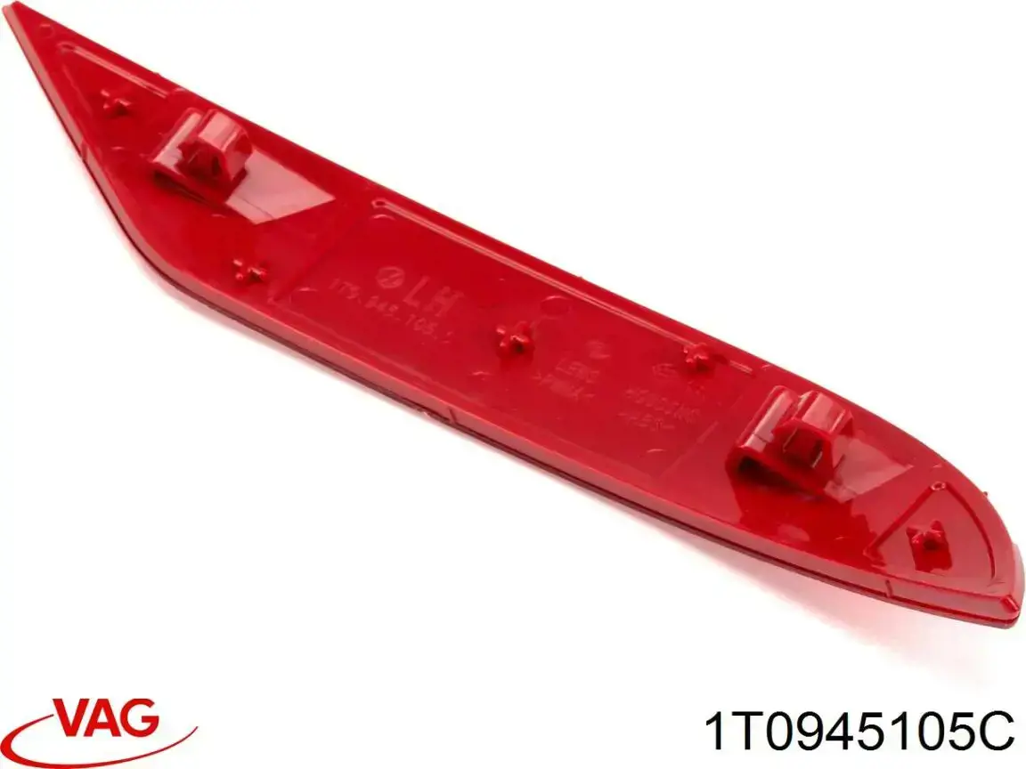 Лівий відбивач бампера VAG 1T0945105C