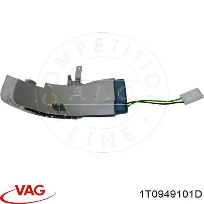 Покажчик повороту дзеркала, лівий VAG 1T0949101D ціна, від 22.00 USD