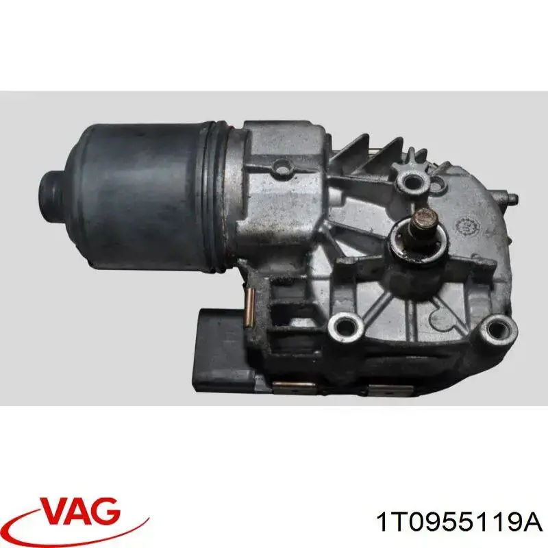 Двигун склоочисника лобового скла, лівий VAG 1T0955119A ціна, від 27.09 USD