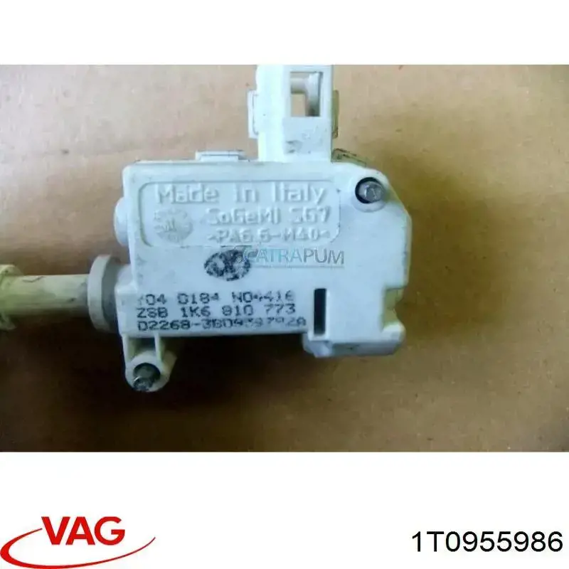 Купити 1T0955986 VAG Форсунка омивача