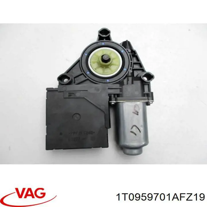 Купити 1T0959701AFZ19 VAG Двигун склопідіймача двері передньої, лівої