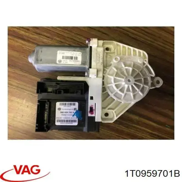 Двигун склопідіймача двері передньої VAG 1T0959701B ціна, від 11.25 USD