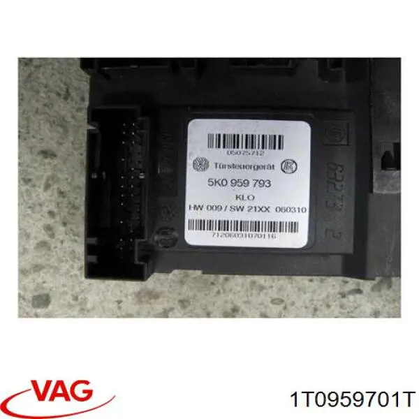 Купити 1T0959701T VAG Двигун склопідіймача двері передньої, лівої
