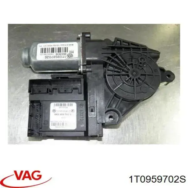 Двигун склопідіймача двері передньої, правої VAG 1T0959702S ціна, від 44.00 USD