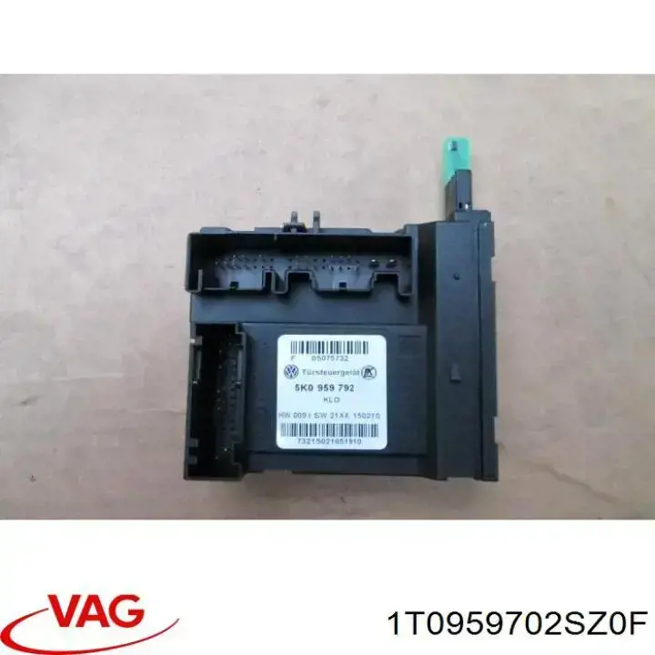 Купити 1T0959702SZ0F VAG Двигун склопідіймача двері передньої, правої