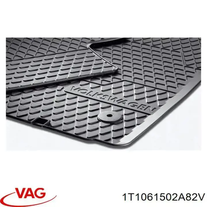 1T1061502A82V VAG Гумові килимки передні