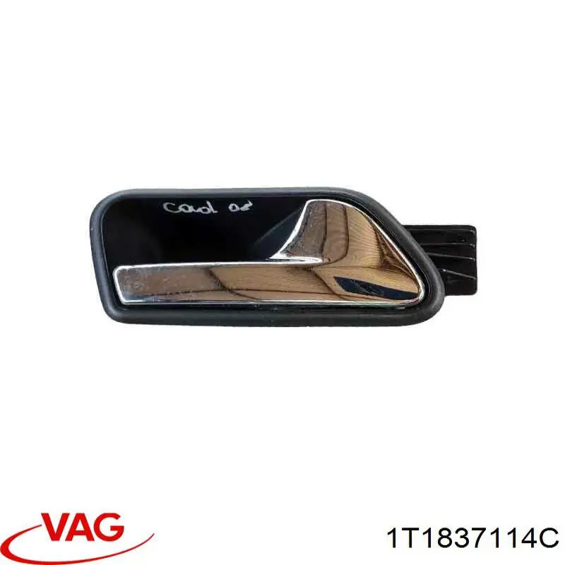 Купити 1T1837114BRYP VAG Ручка передньої двері внутрішня права