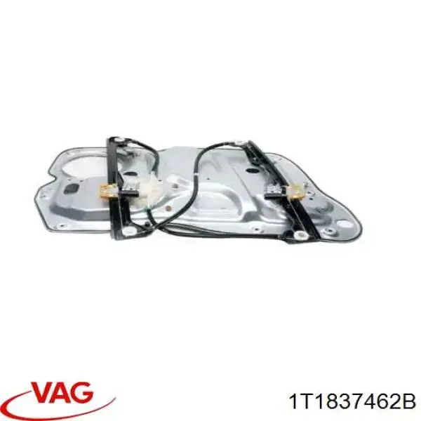 Механізм склопідіймача дверей передніх, правих VAG 1T1837462B ціна, від 30.34 USD