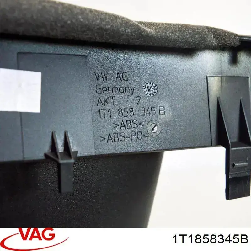 1T1858345B VAG Накладка рульової колонки