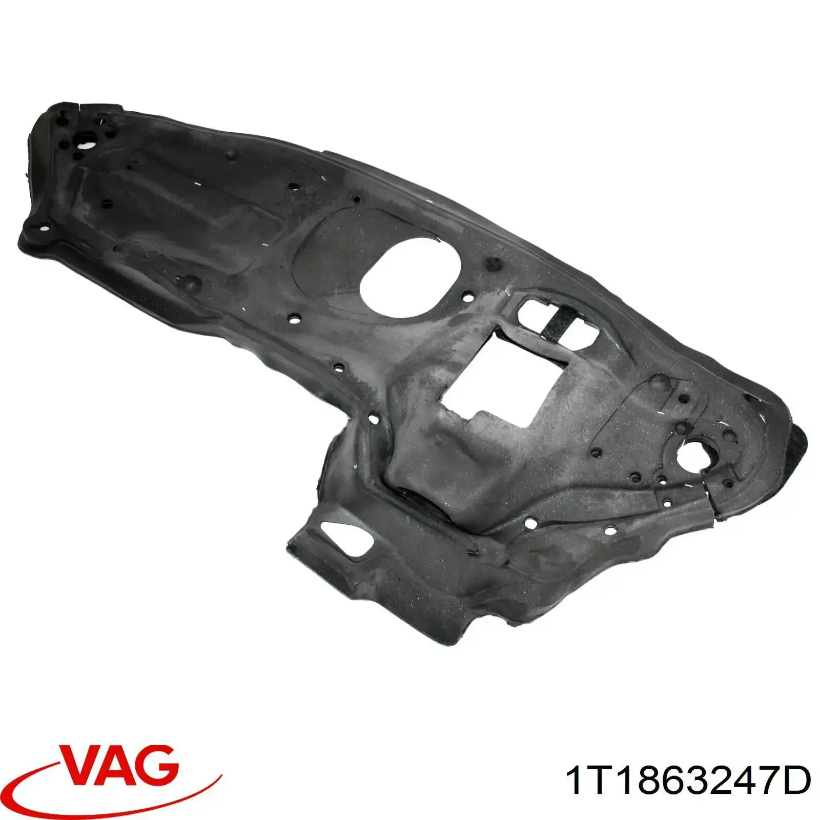 Купити 1T1863247D VAG Шумоізоляція моторного щита