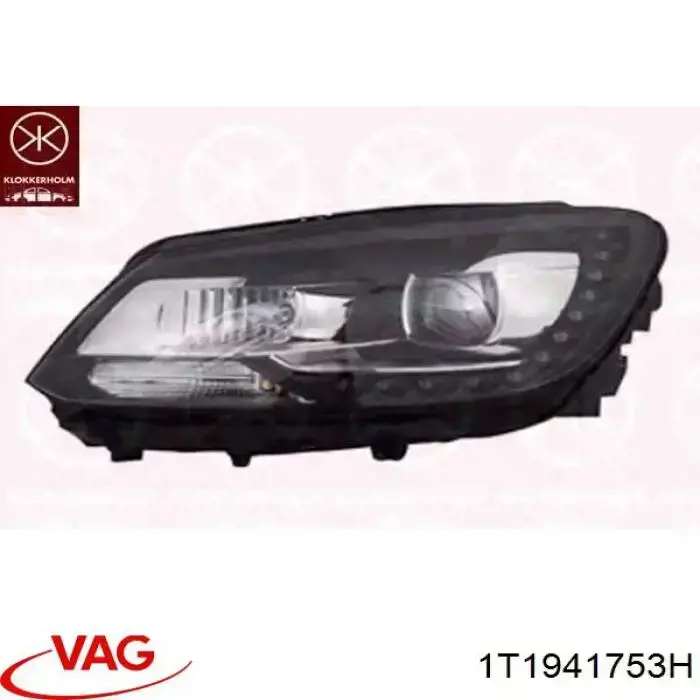 Купити 1T1941753H VAG Основна фара в зборі ліва
