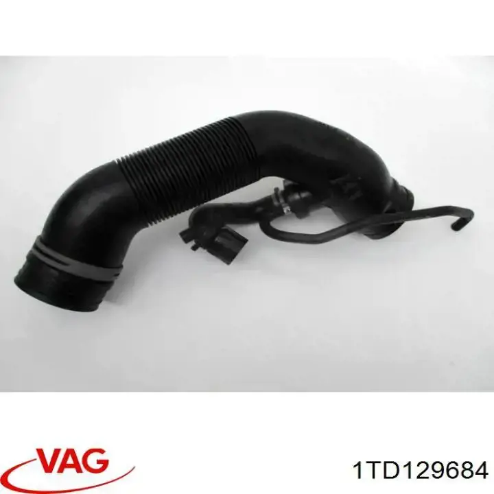 Повітрозабірник повітряного фільтра VAG 1TD129684 ціна, від 321.67 USD