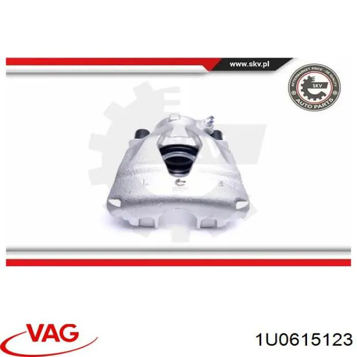 Супорт тормзной VAG 1U0615123