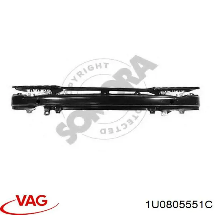 Шина бампера переднього FPS FP6404940 ціна, від 54.07 USD