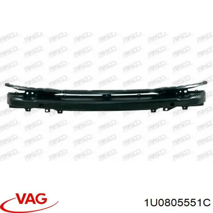 Підсилювач бампера переднього 1U0805551C VAG