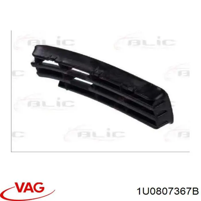 Купити 1U0807367B VAG Решітка переднього бампера, ліва