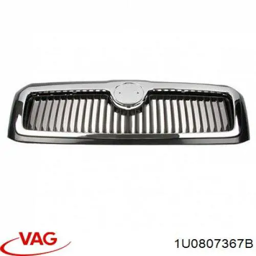 Решітка переднього бампера, ліва VAG 1U0807367B ціна, від 6.49 USD