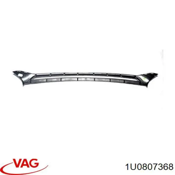 Решітка переднього бампера, права VAG 1U0807368