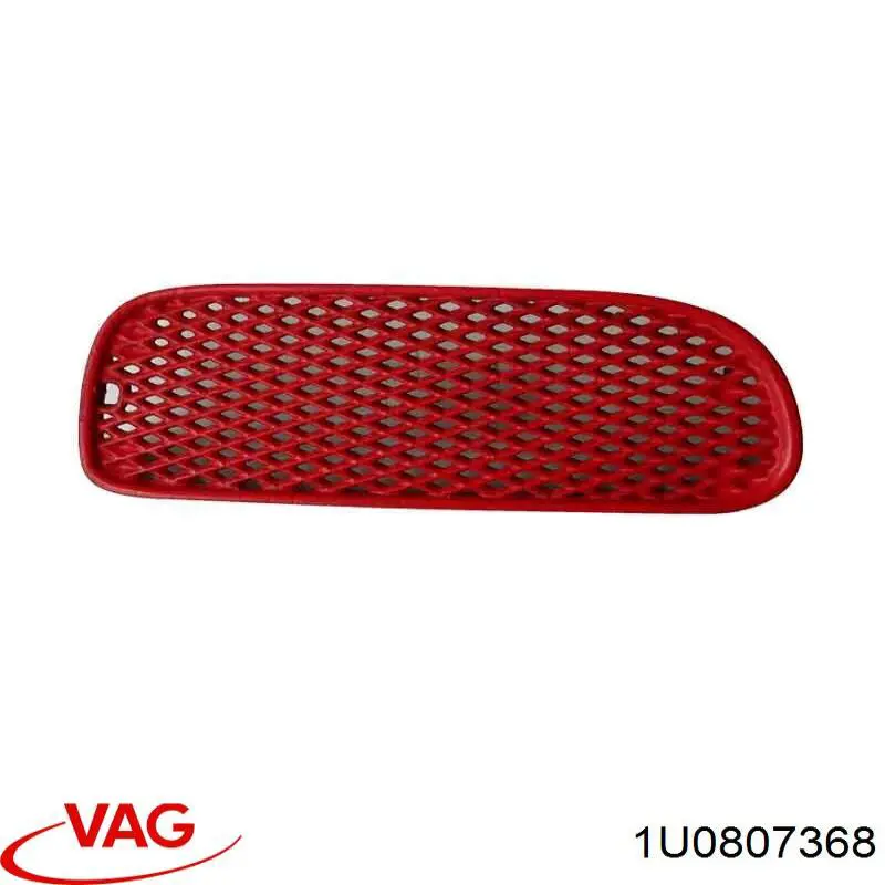 1U0807368 VAG Решітка переднього бампера, права