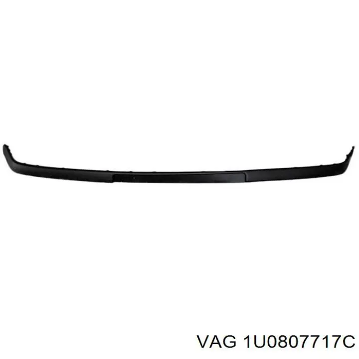 Купити 1U0807717C VAG Накладка бампера переднього