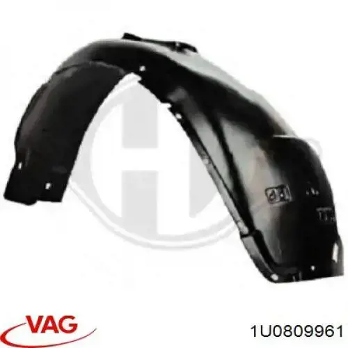 Купити 1U0809961 VAG Підкрилок передній лівий