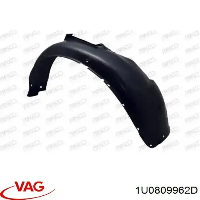 Купити 1U0809962D VAG Підкрилок передній правий
