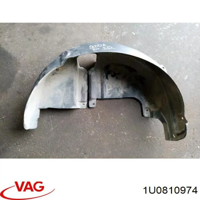 Купити 1U0810974 VAG Підкрилок заднього крила, правий