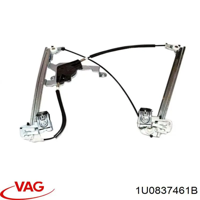 Склопідйомник передньої лівої двері 1U0837461B VAG