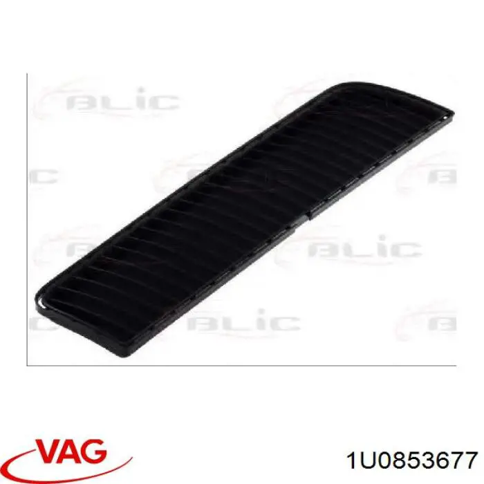 Купити 1U0853677 VAG Решітка переднього бампера, центральна