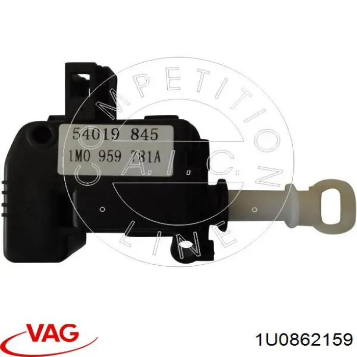 1U0862159 VAG Актуатор замка багажника (задніх дверей)