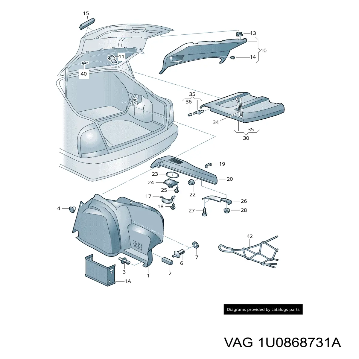  1U0868731A Market (OEM)