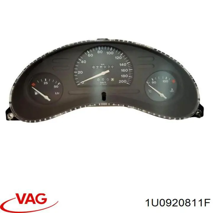 1U0920811F VAG Панель приладів