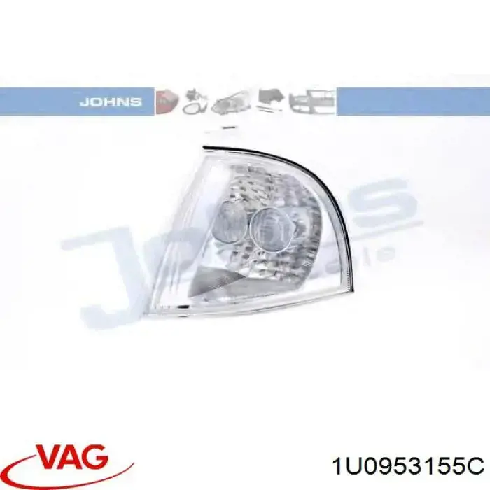 Поворотник лівий VAG 1U0953155C ціна, від 11.33 USD