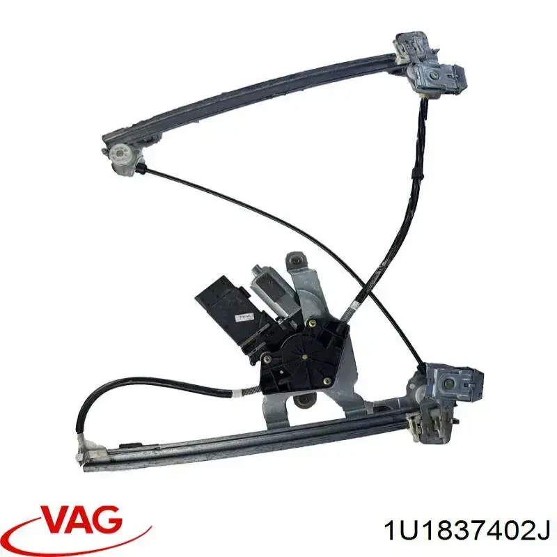 1U1837402J VAG Механізм склопідіймача дверей передніх, правих