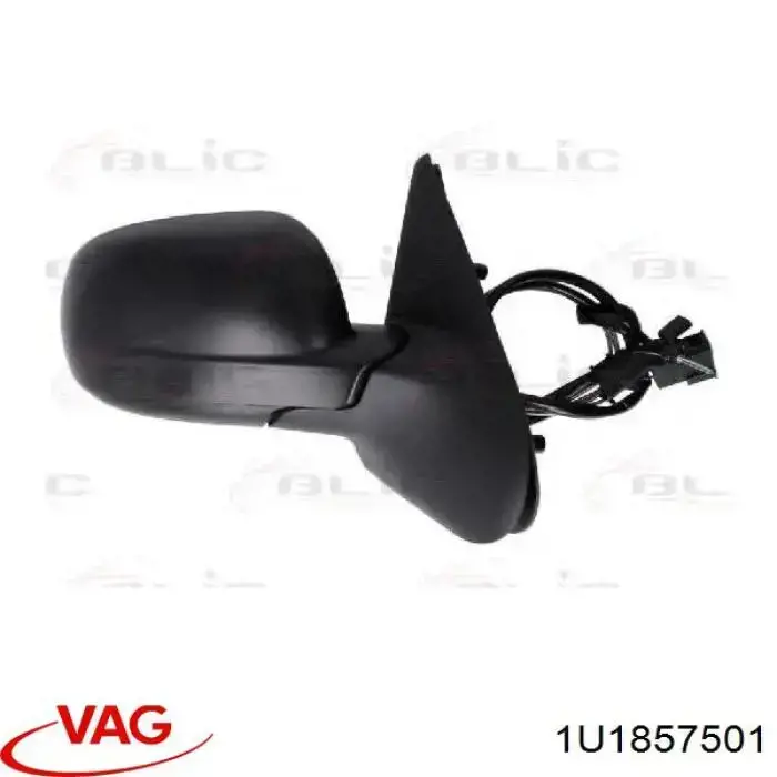 Ліве бічне дзеркало VAG 1U1857501 ціна, від 36.66 USD