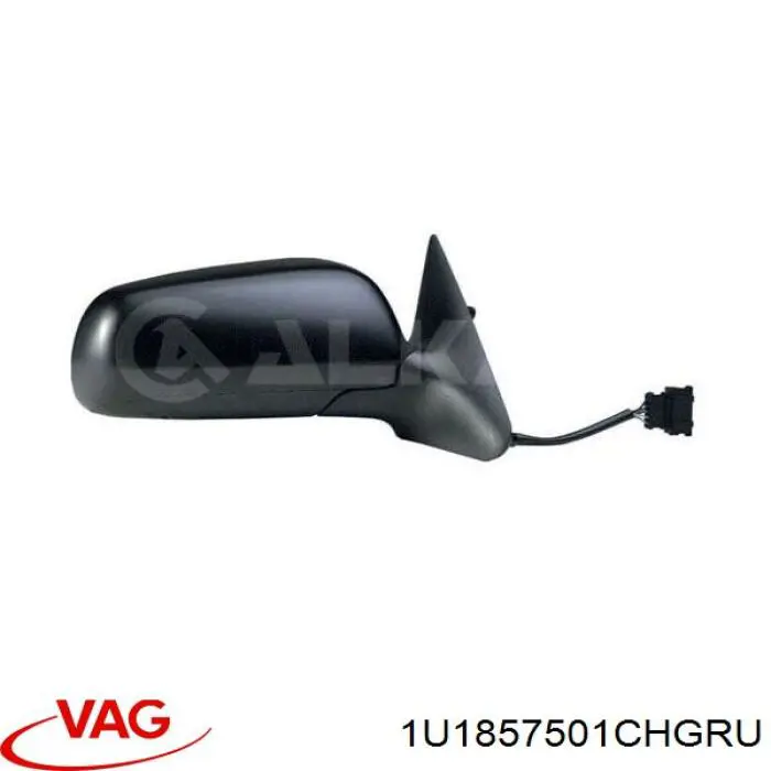 Ліве бічне дзеркало VAG 1U1857501CBGRU ціна, від 42.97 USD