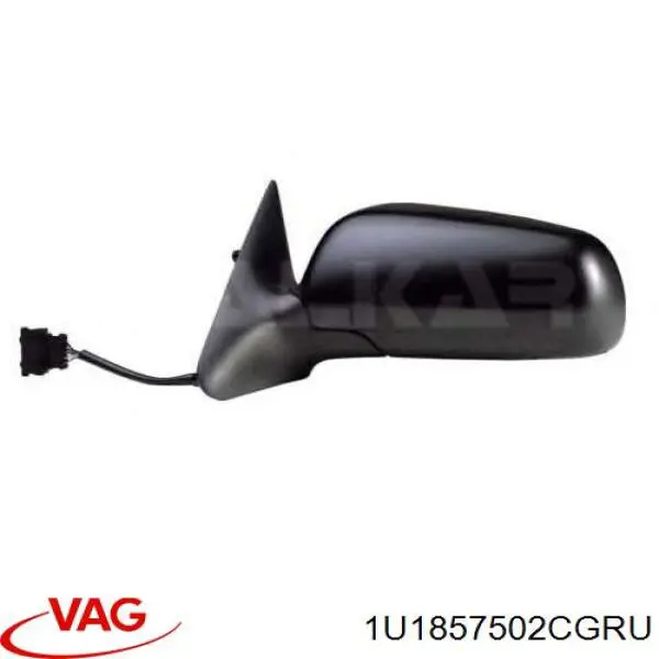 Праве бічне дзеркало VAG 1U1857502CGRU ціна, від 28.95 USD