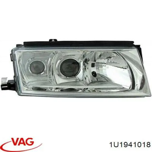 Фара правая VAG 1U1941018 ціна, від 41.76 USD