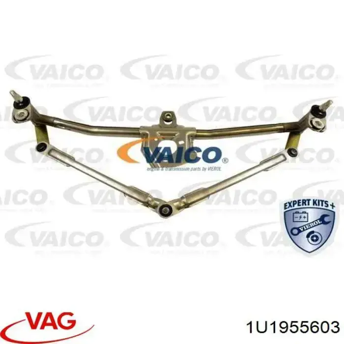 Трапеція щіток лобового скла VAG 1U1955603 ціна, від 21.92 USD