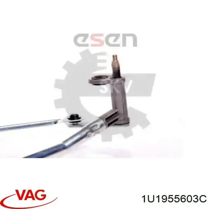 Трапеція щіток лобового скла VAG 1U1955603C ціна, від 25.37 USD