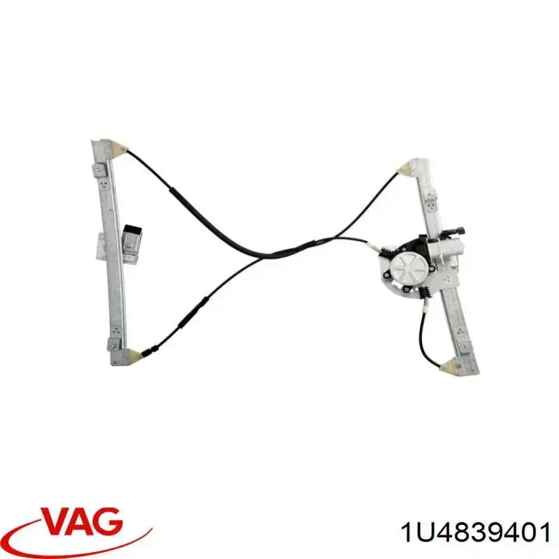 1U4839401 VAG Склопідйомник задніх лівих дверей