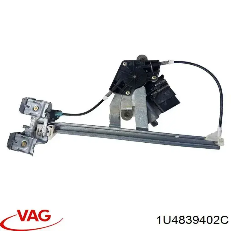 Механізм склопідйомника двері задньої, правої VAG 1U4839402C ціна, від 19.86 USD