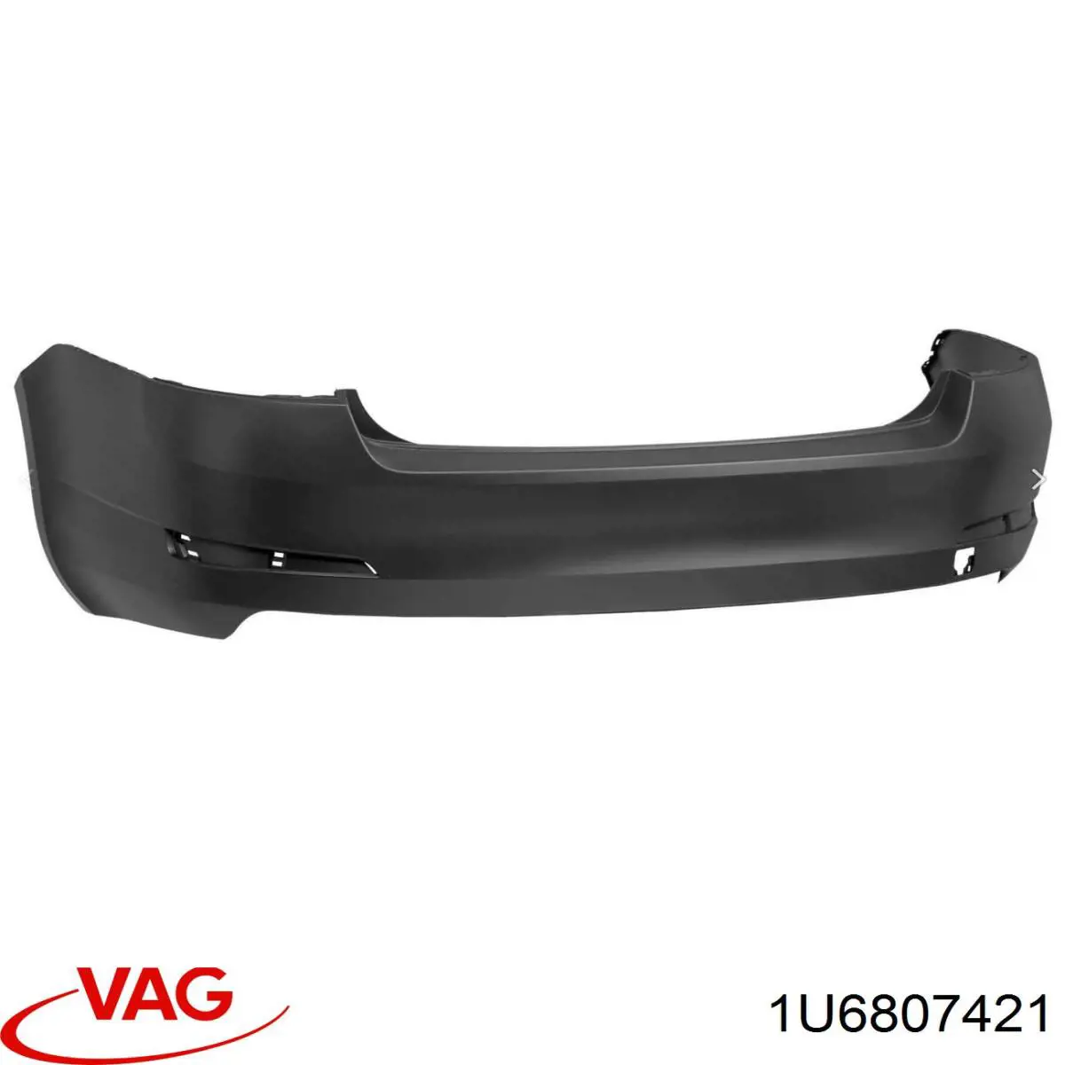Купити 1U6807421 VAG Задній бампер