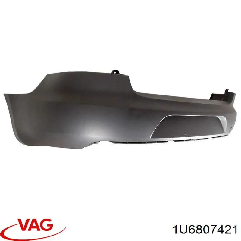 Кожух бампера заднього VAG 1U6807421 ціна, від 22.50 USD