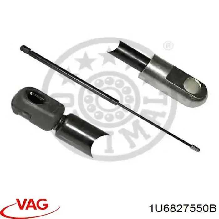 Амортизатор кришки багажника/ двері 3/5-ї задньої 1U6827550B VAG