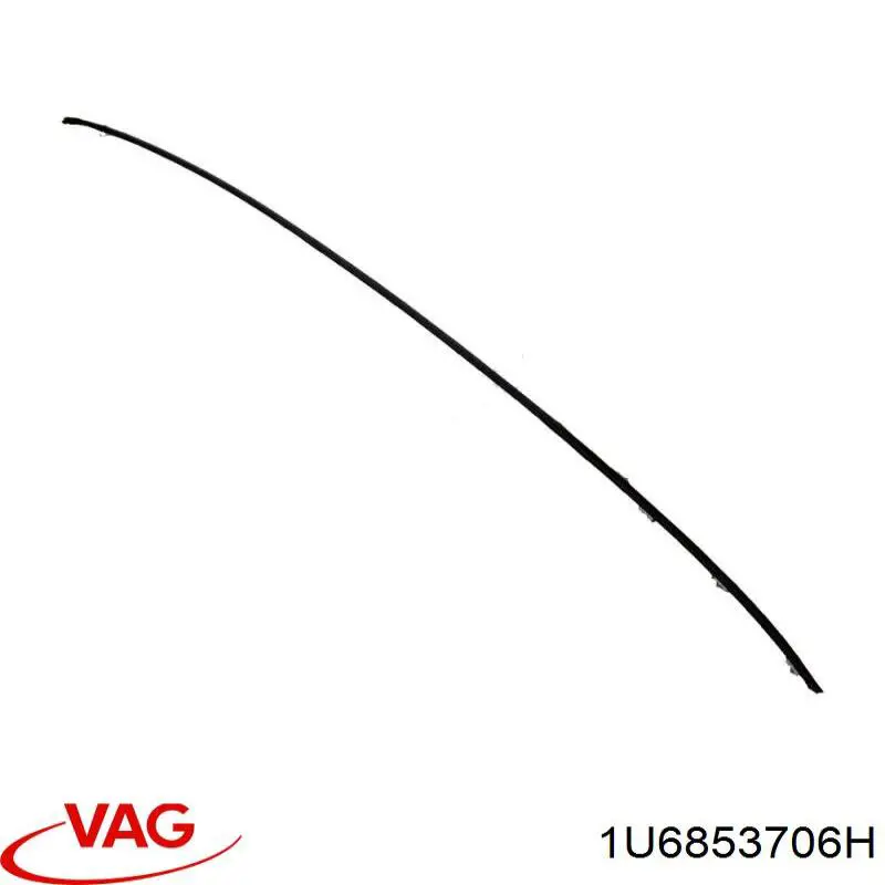 Молдинг даху, центральний правий VAG 1U6853706H ціна, від 17.74 USD