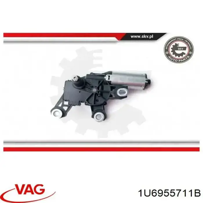 Склоочисник дверей задка Meat&Doria 27258 ціна, від 63.27 USD