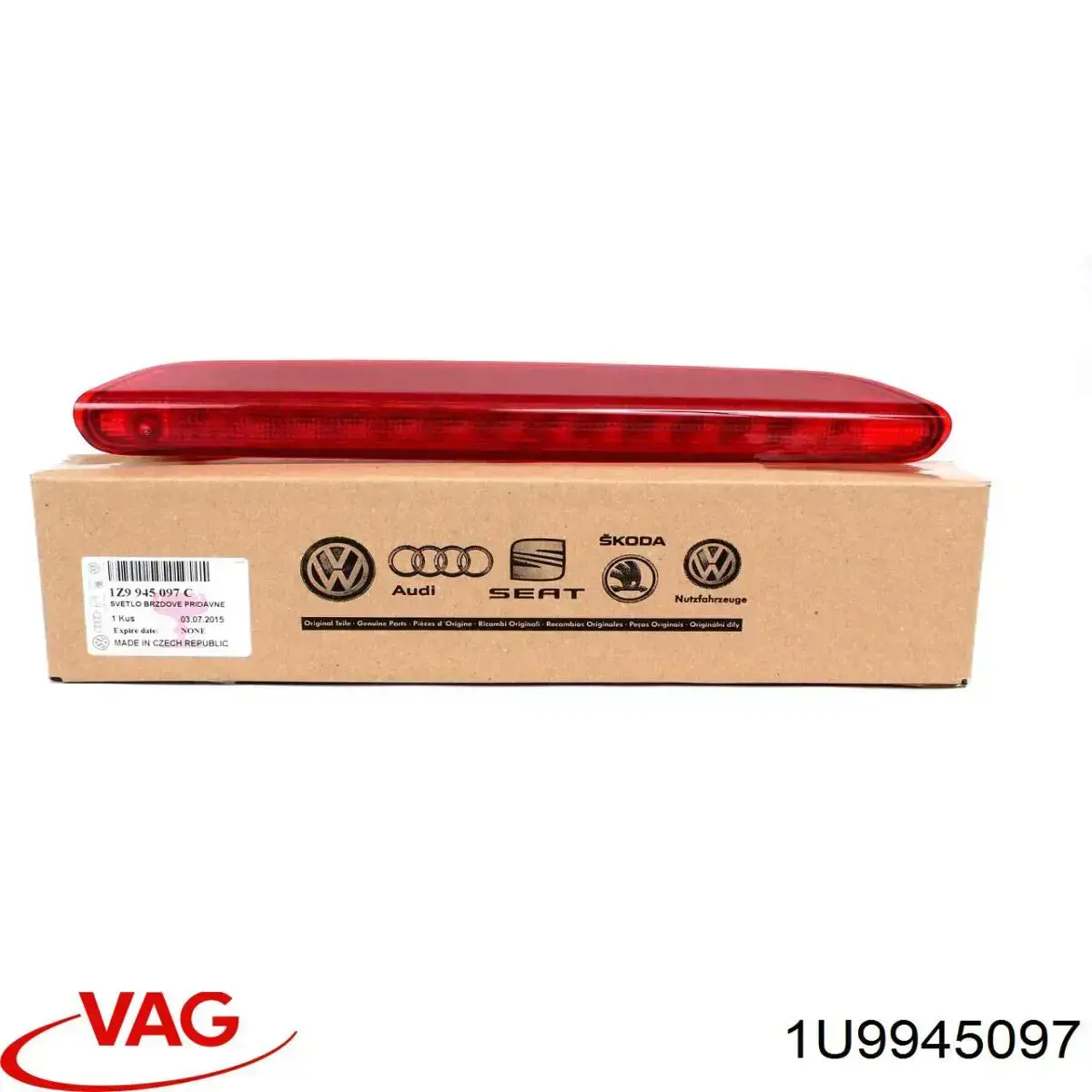 Стоп-сигнал VAG 1U9945097 ціна, від 37.81 USD