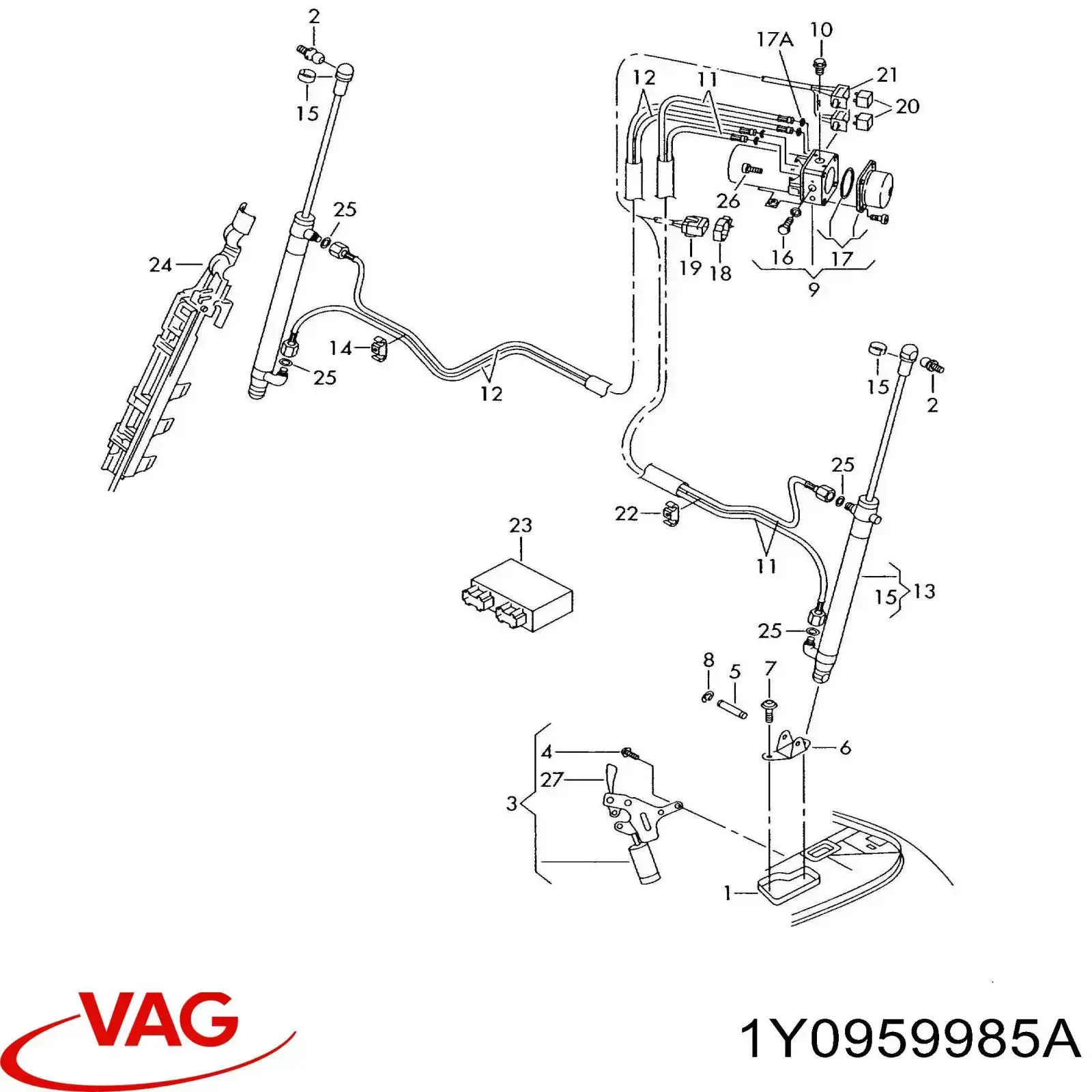  VAG 1Y0959985A ціна, від 153.13 USD